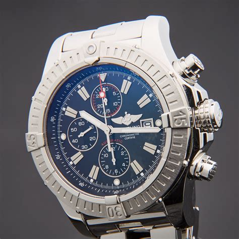 breitling super avenger military chronograph|pre owned Breitling super avenger.